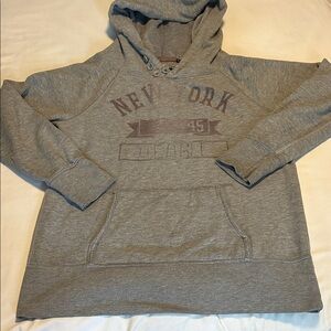 American Eagle Outfitters Gray Hoodie with New York Print